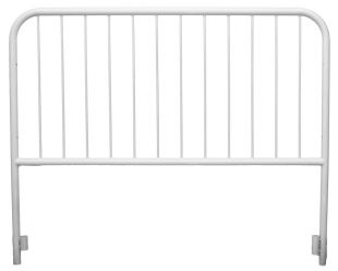 Bariera chodnikowa U-11a szczeblinkowa | do wkopania, wbetonowania, żółta